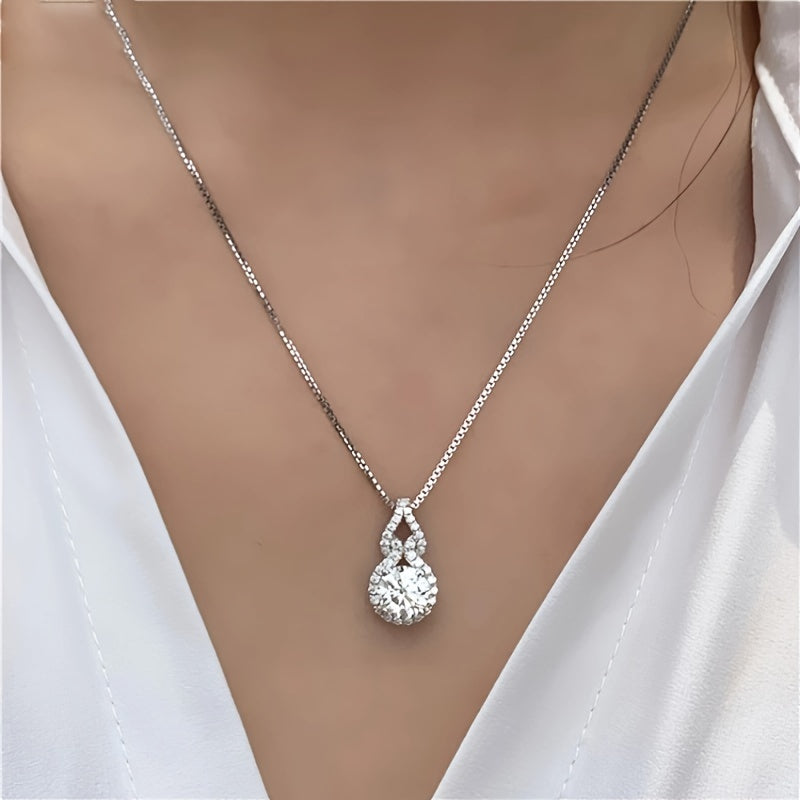 Addison 3-carat Moissanite Necklace