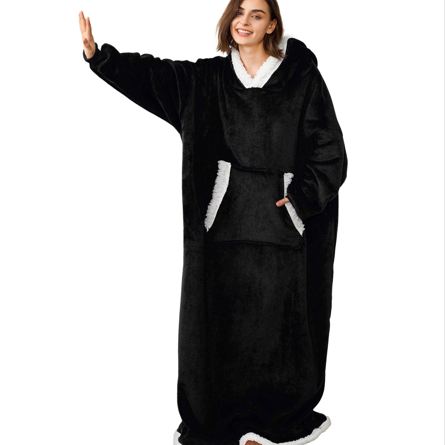 Sherifa Cozy Wearable Blanket Hoodie