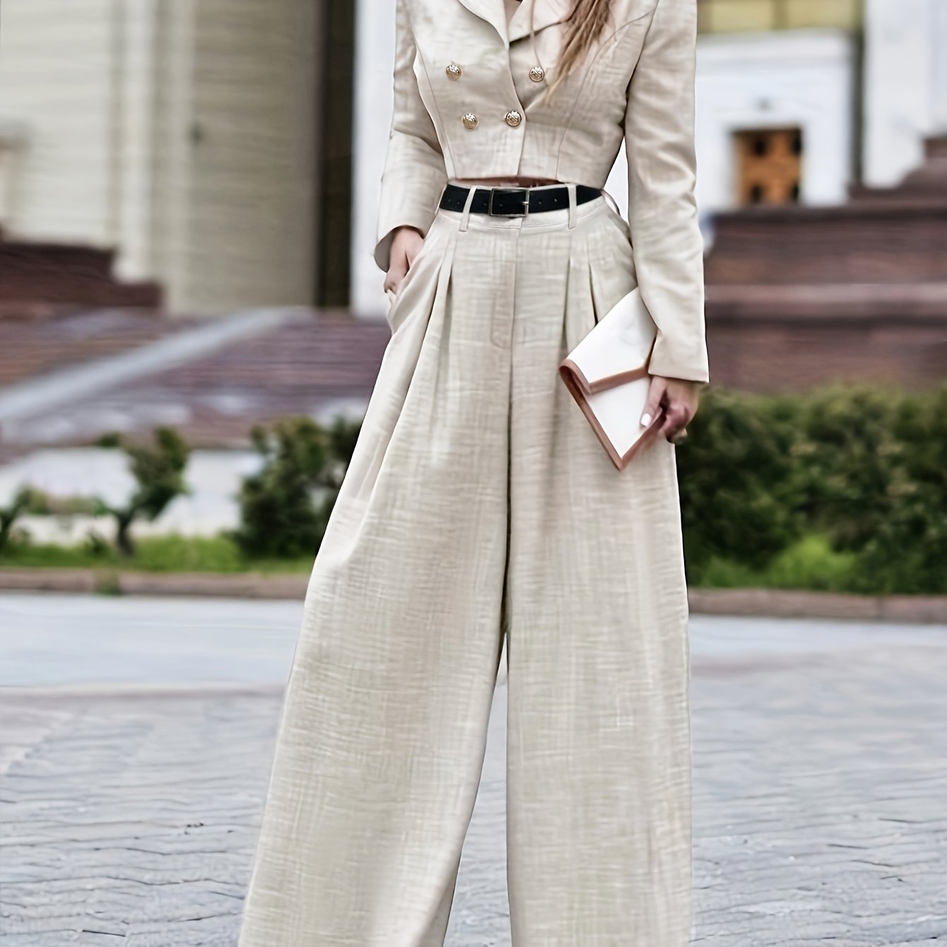 Euterpe Elegant Two-Piece Long Sleeve Suit