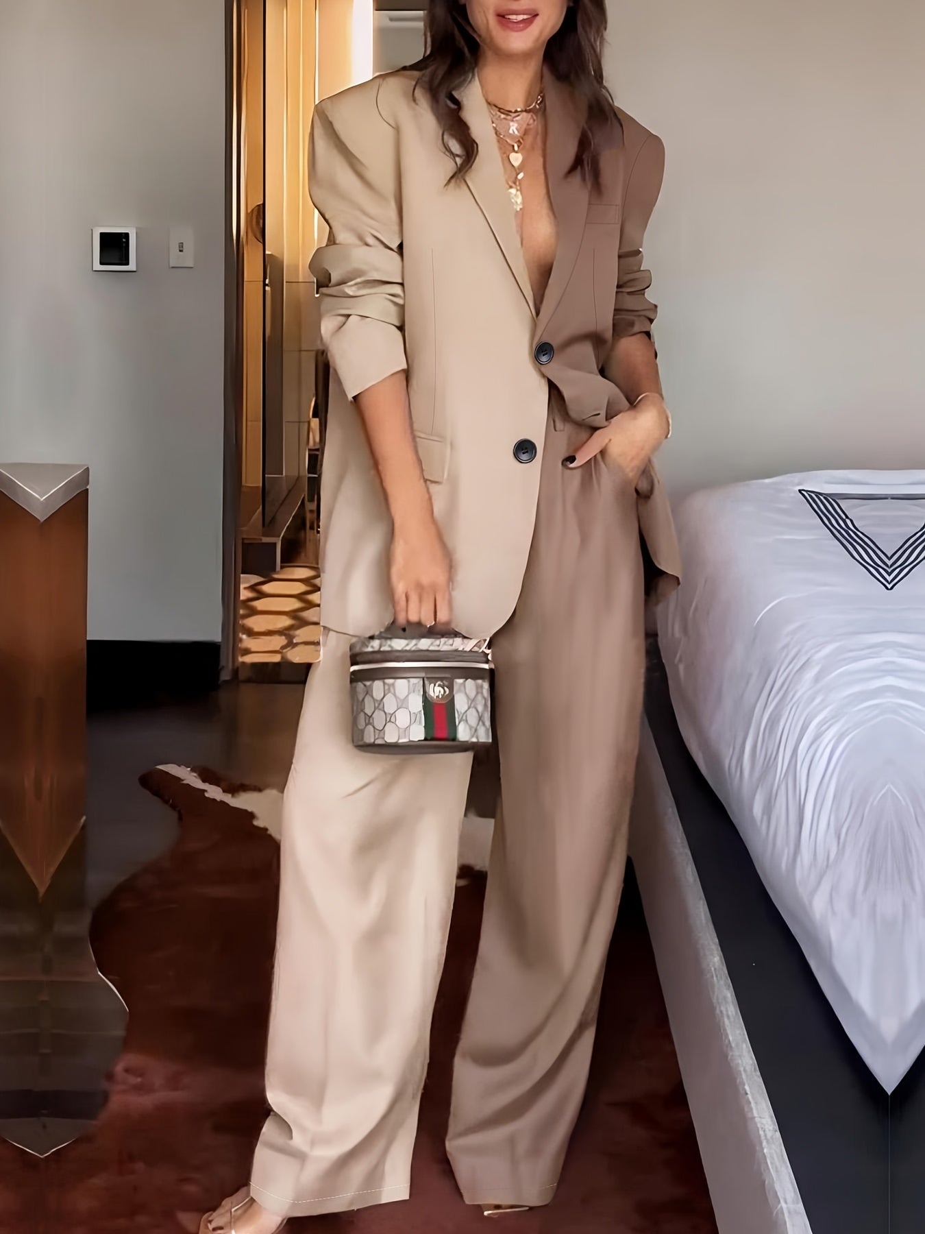 Antigone Two-piece Suit Set