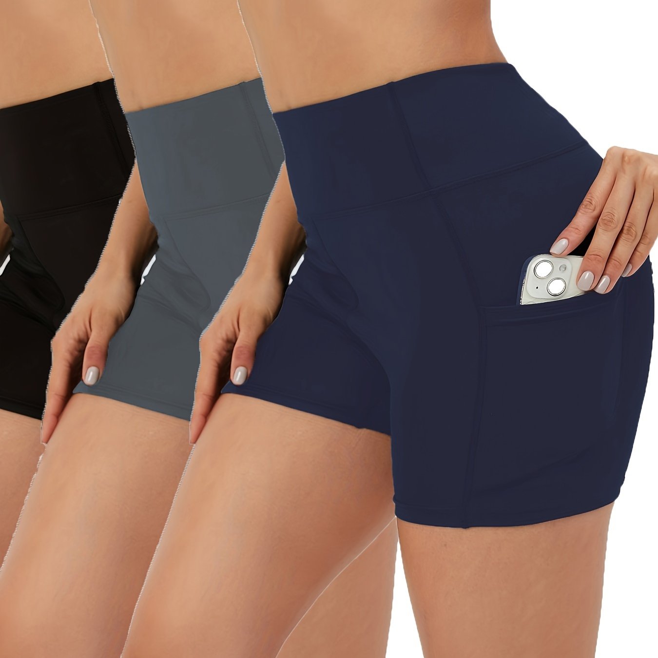 Audrey Yoga Shorts with Pocket