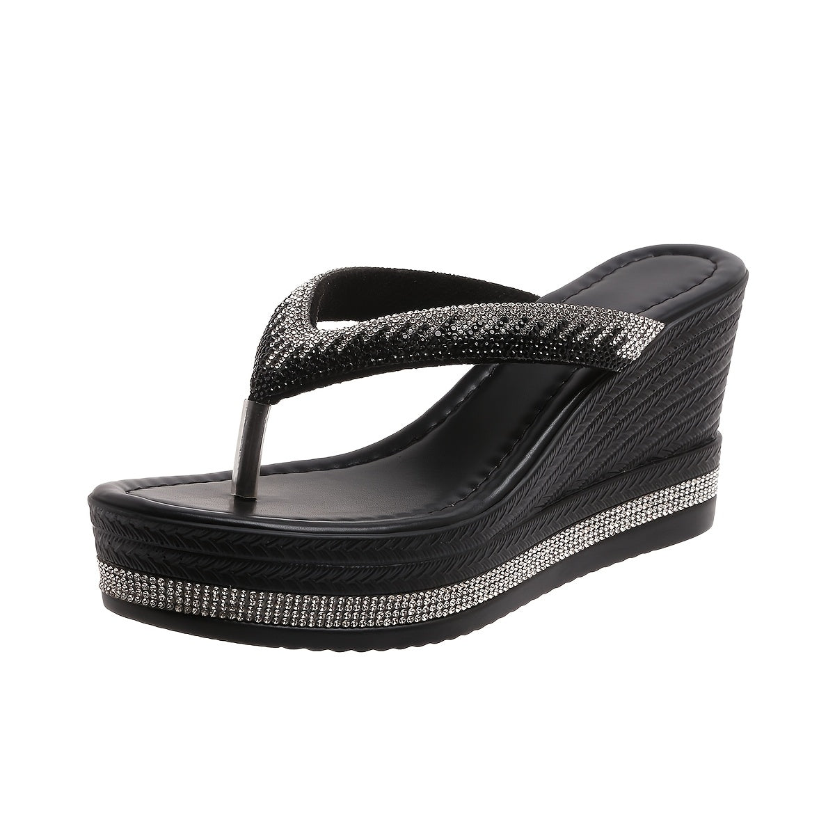 Wesam2 Rhinestone Sandals