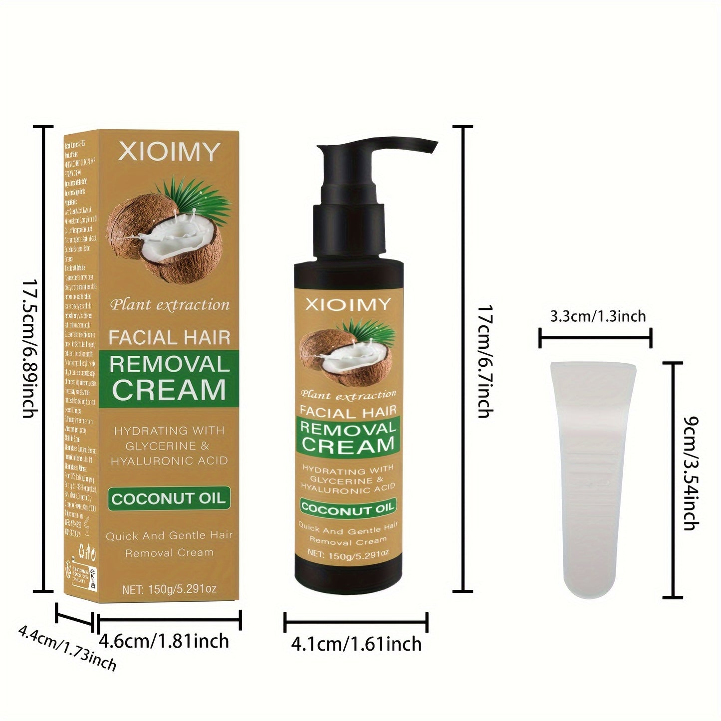 Coconut Powerful Hair Removal Cream