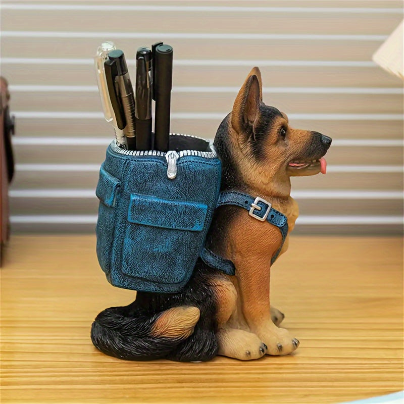 German Shepherd Dog Pen Holder