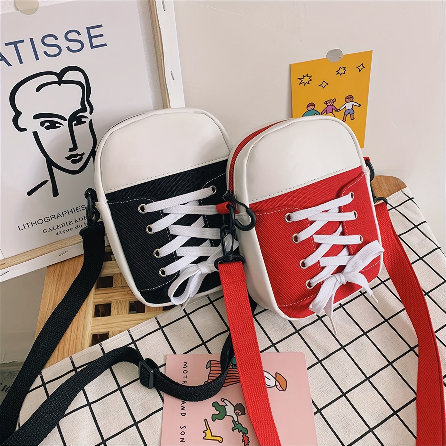 Canvas Crossbody Bag
