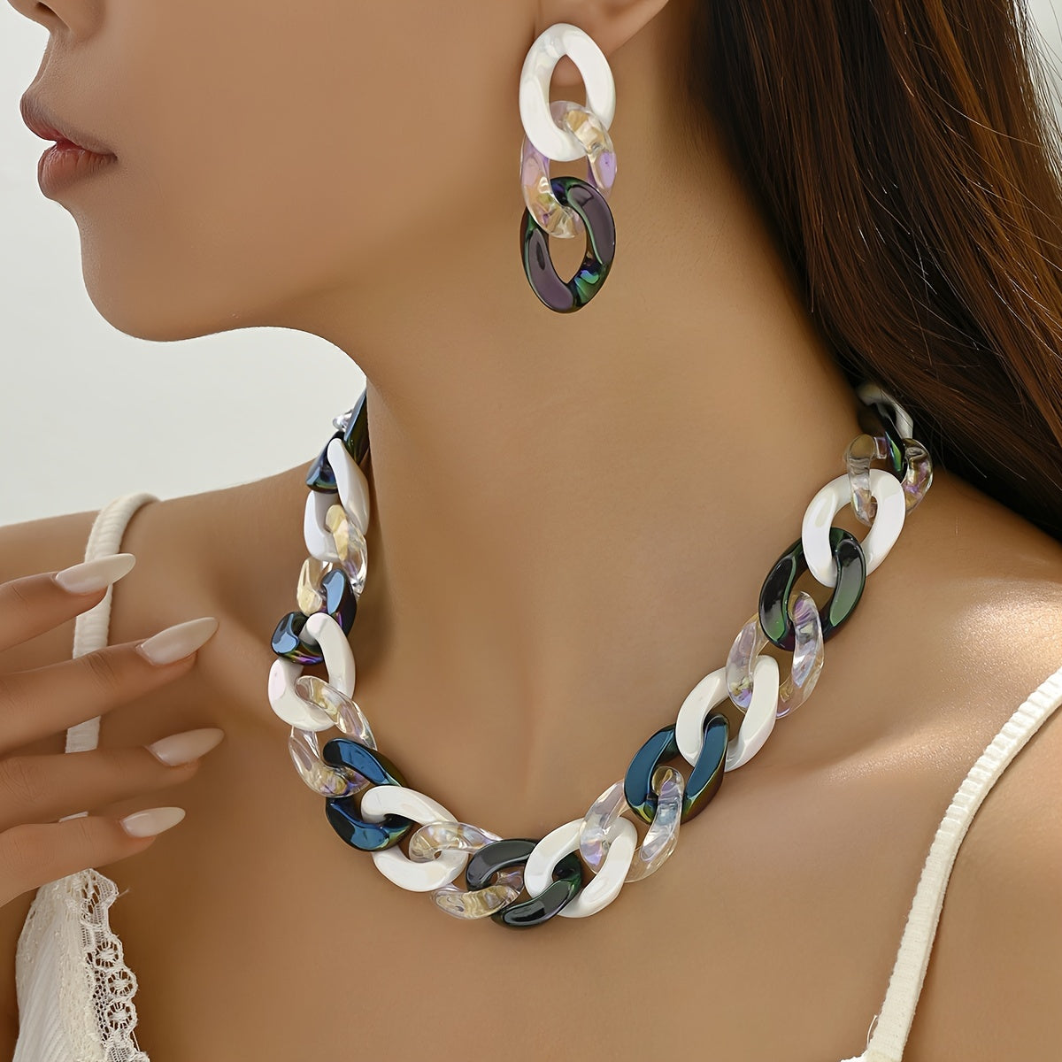 Élise Acrylic Jewelry Set