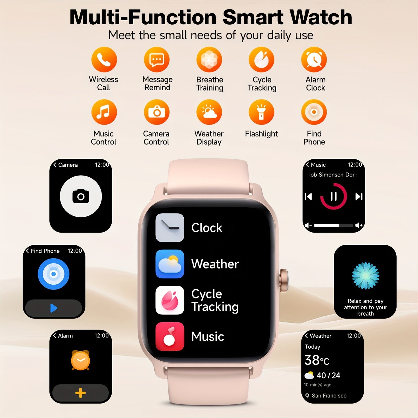Celene Ladies Smart Watch