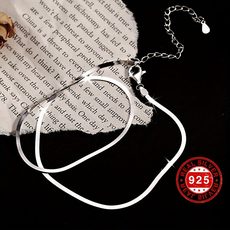 Brayan Chain Fashion Silvery Necklace