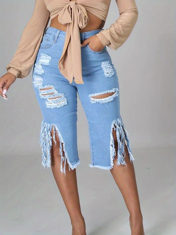 Lemama Denim Shorts