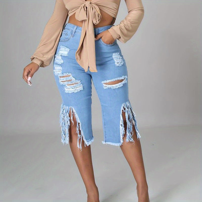 Lemama Denim Shorts