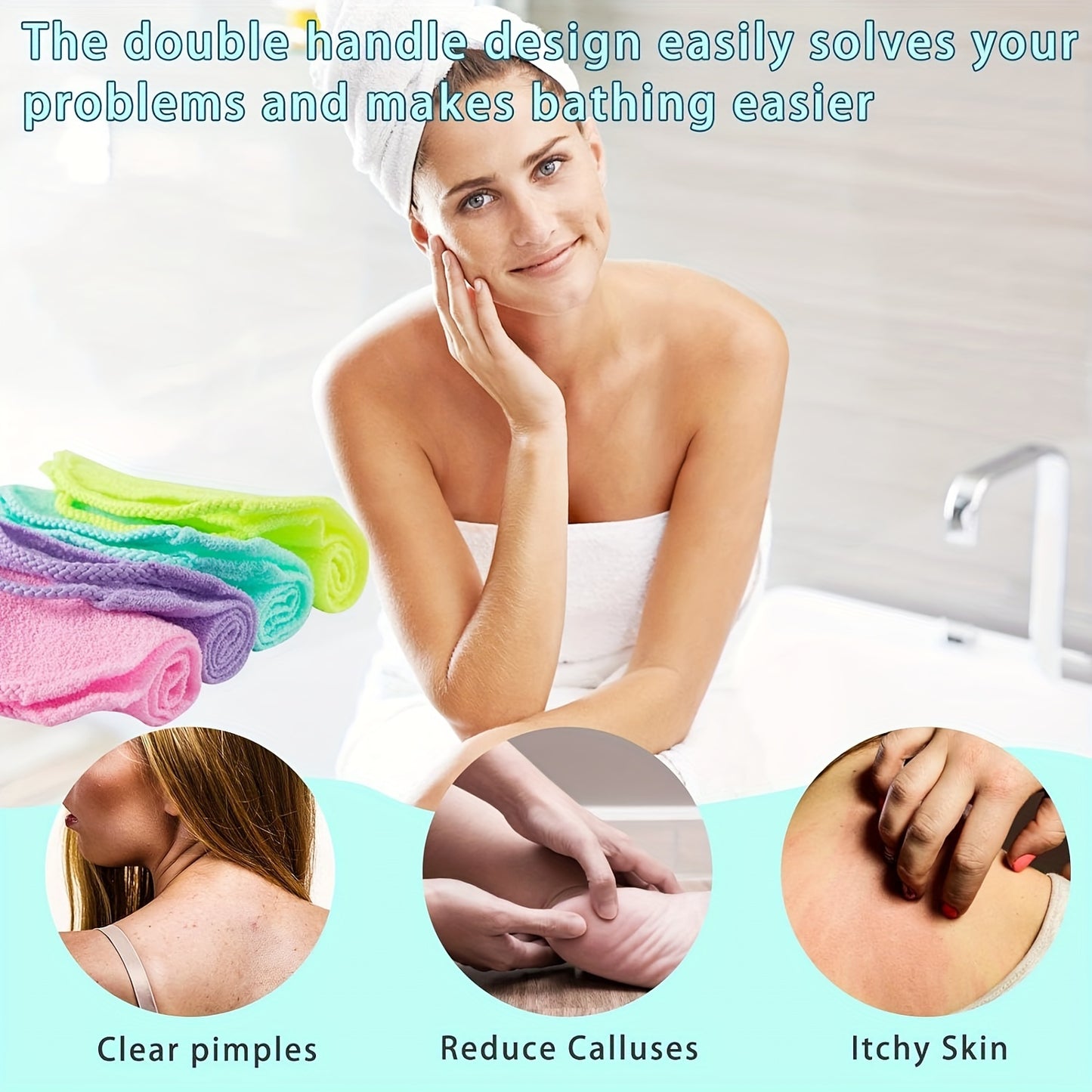 Back Washing Gloves