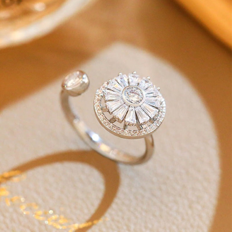Ferial Rotating Cubic Zirconia Ring