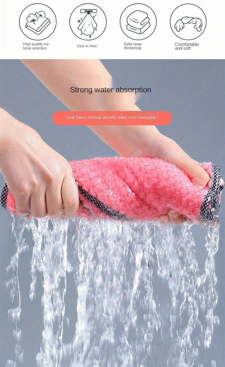 Ultra-Absorbent Microfiber Kitchen Towel
