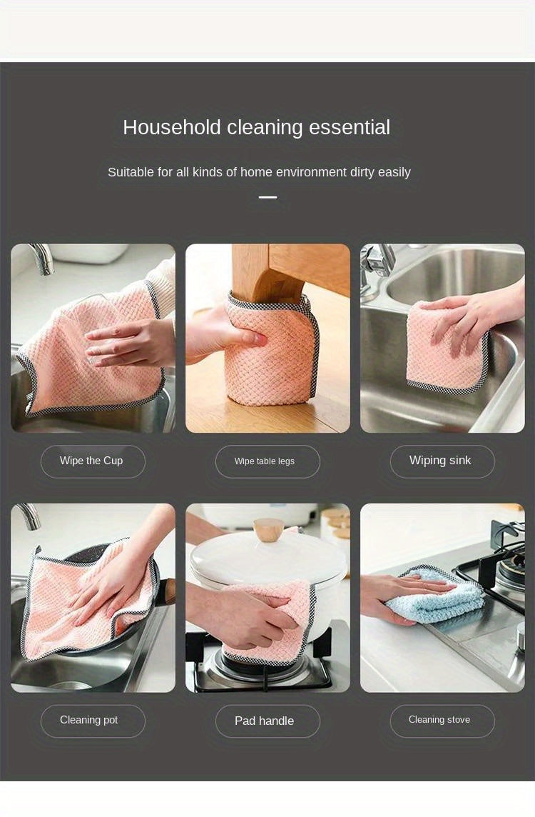Ultra-Absorbent Microfiber Kitchen Towel