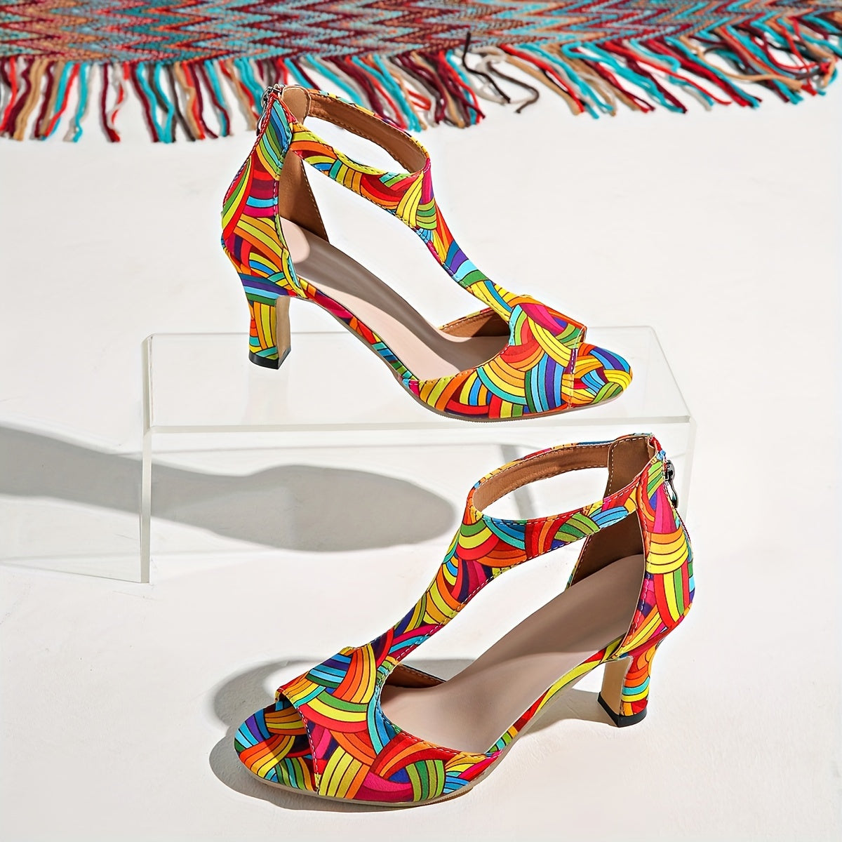 Lilli7 Peep-Toe Sandals