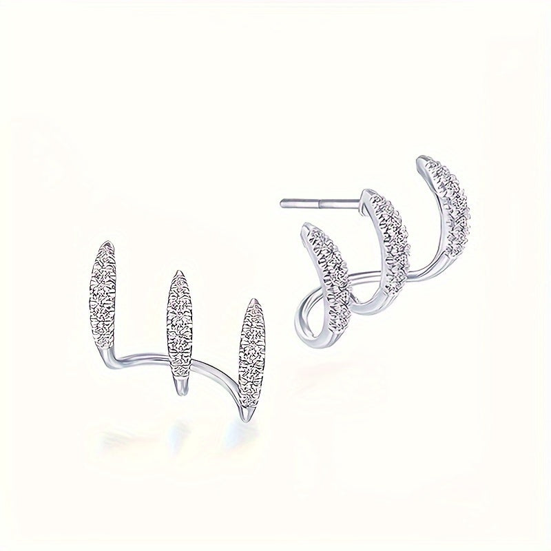 Nayera Inlaid Stud Earrings