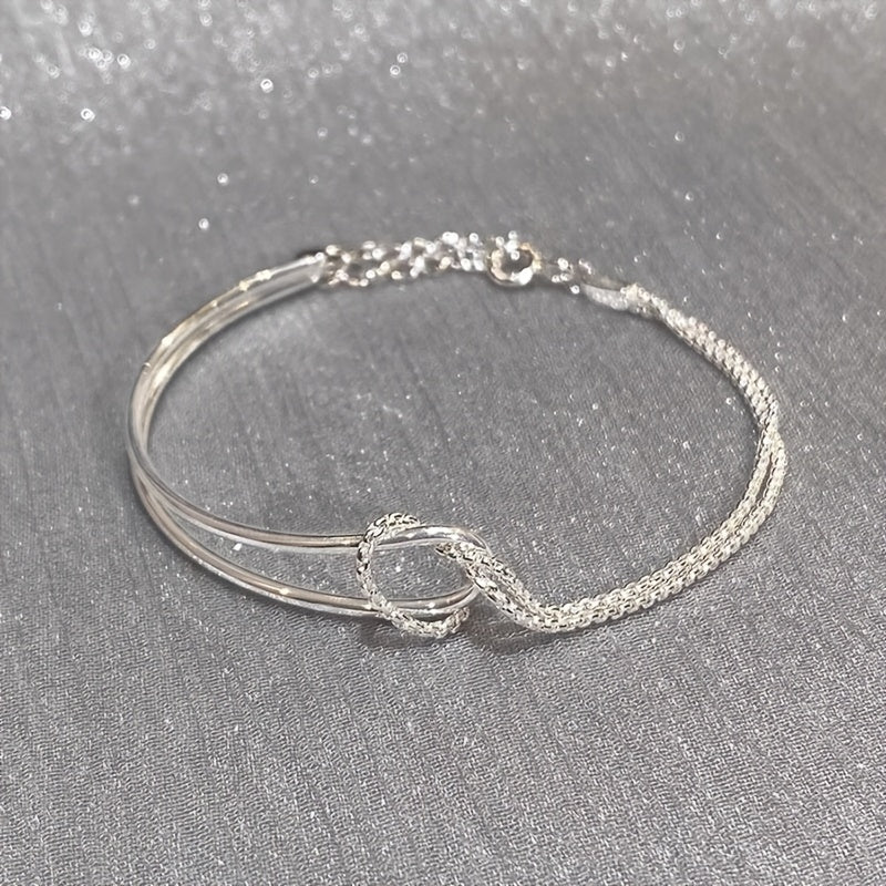 geometric collage bracelet