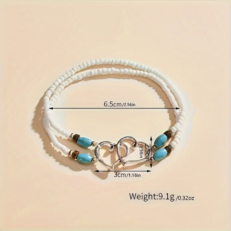 Somaya Bohemian Elastic Anklet Set