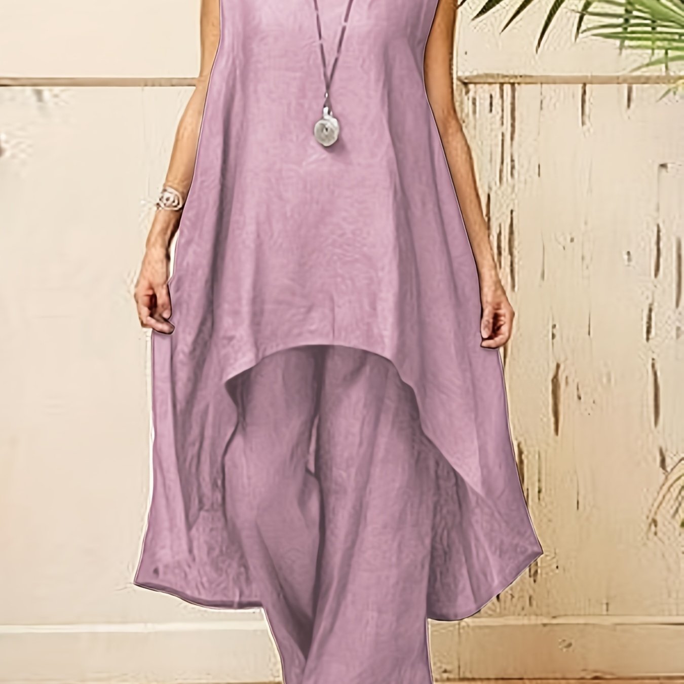 Danae Elegant Polyester Ensemble