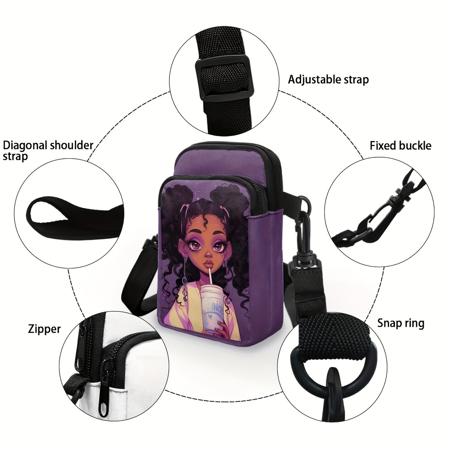 Zambia Stylish Crossbody Bag