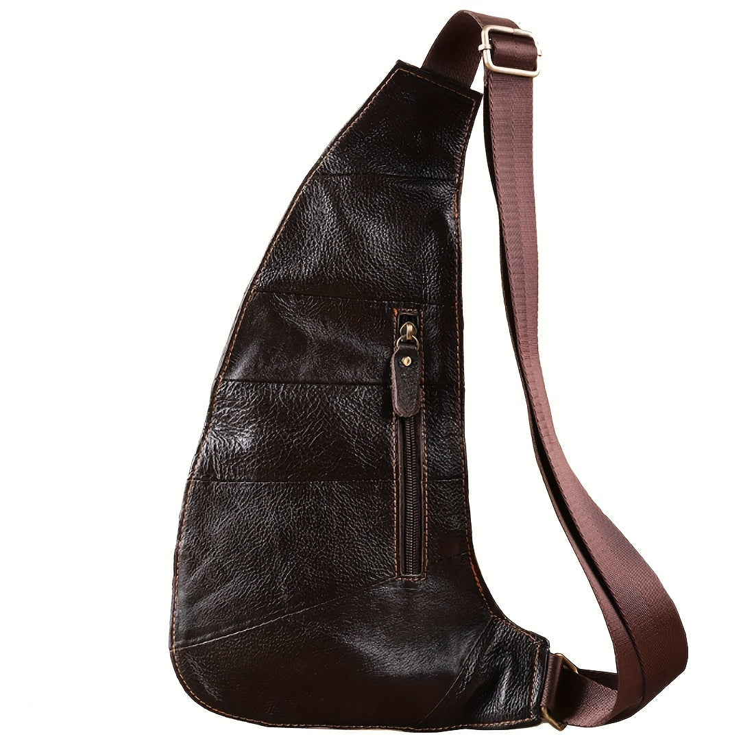 Vintage Genuine Leather Sling Bag