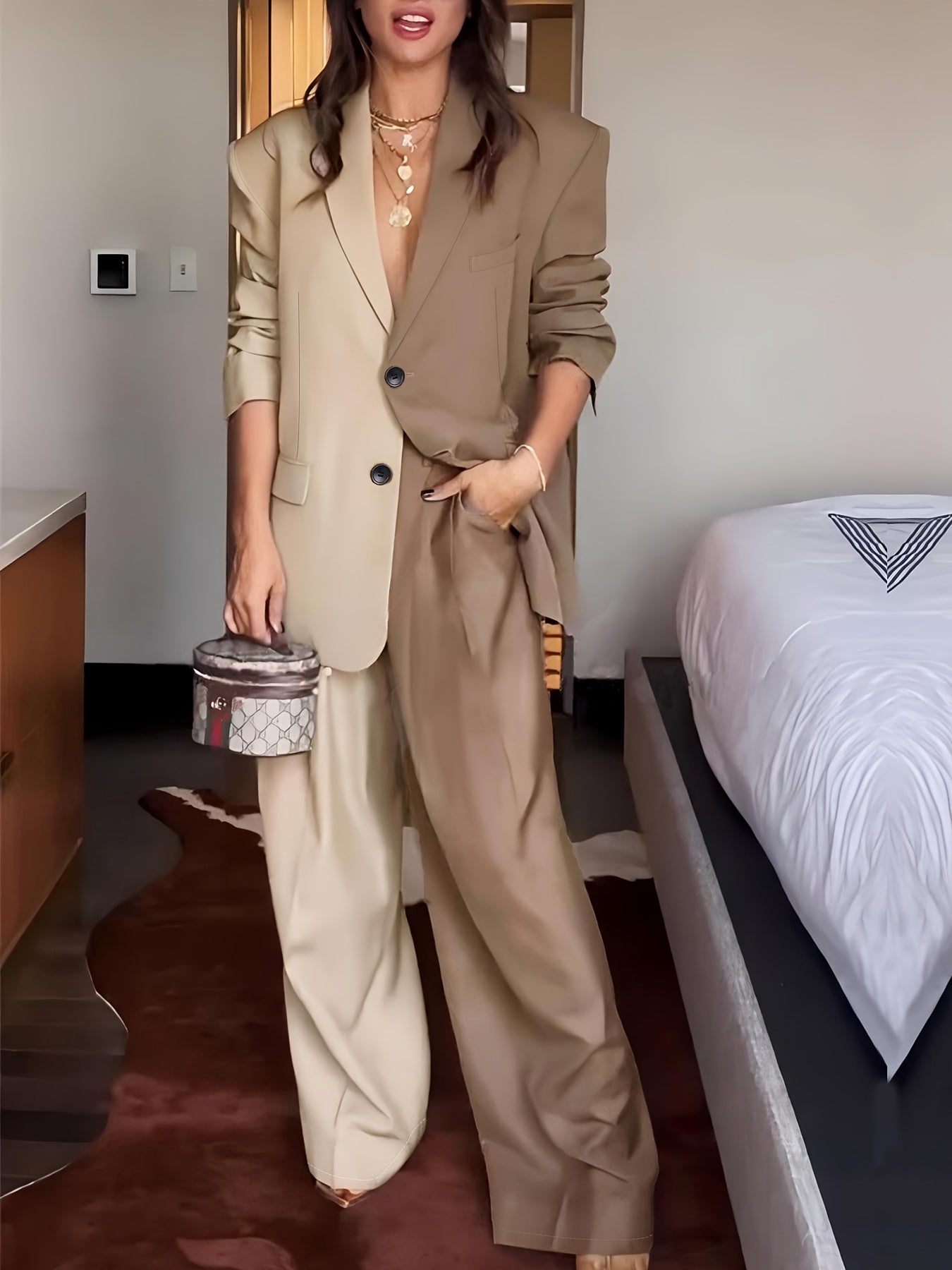 Antigone Two-piece Suit Set