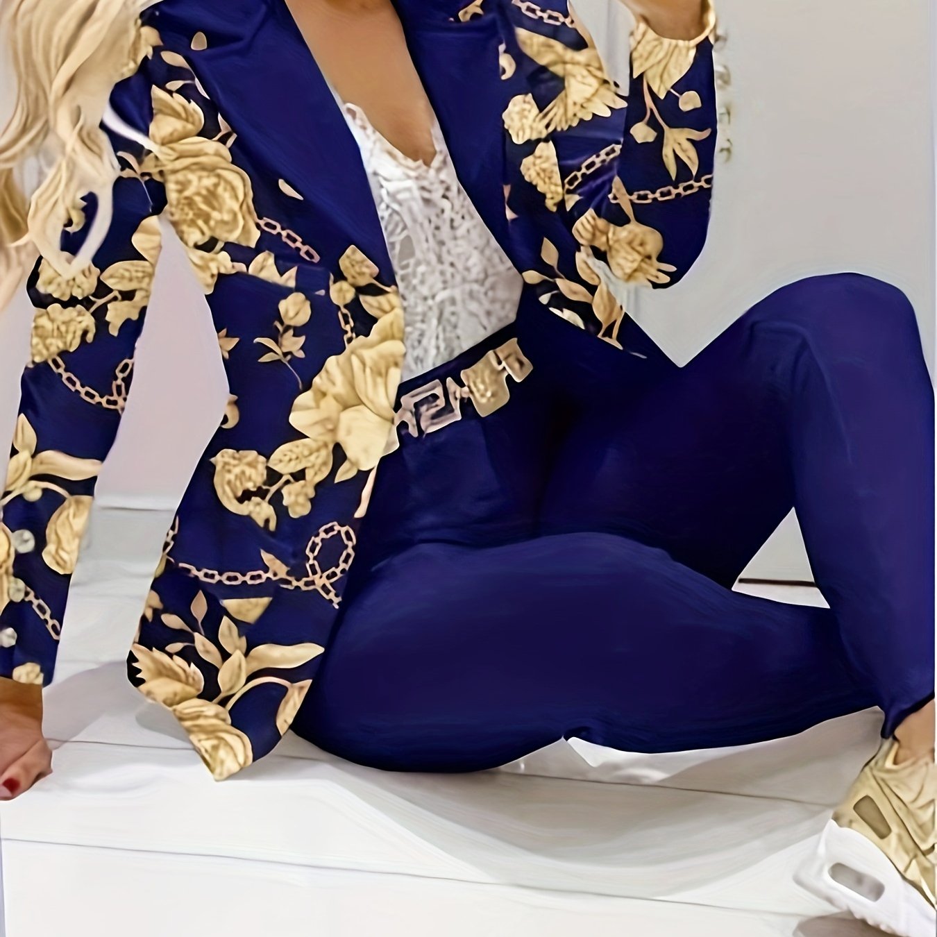 Agathi Blazer Set