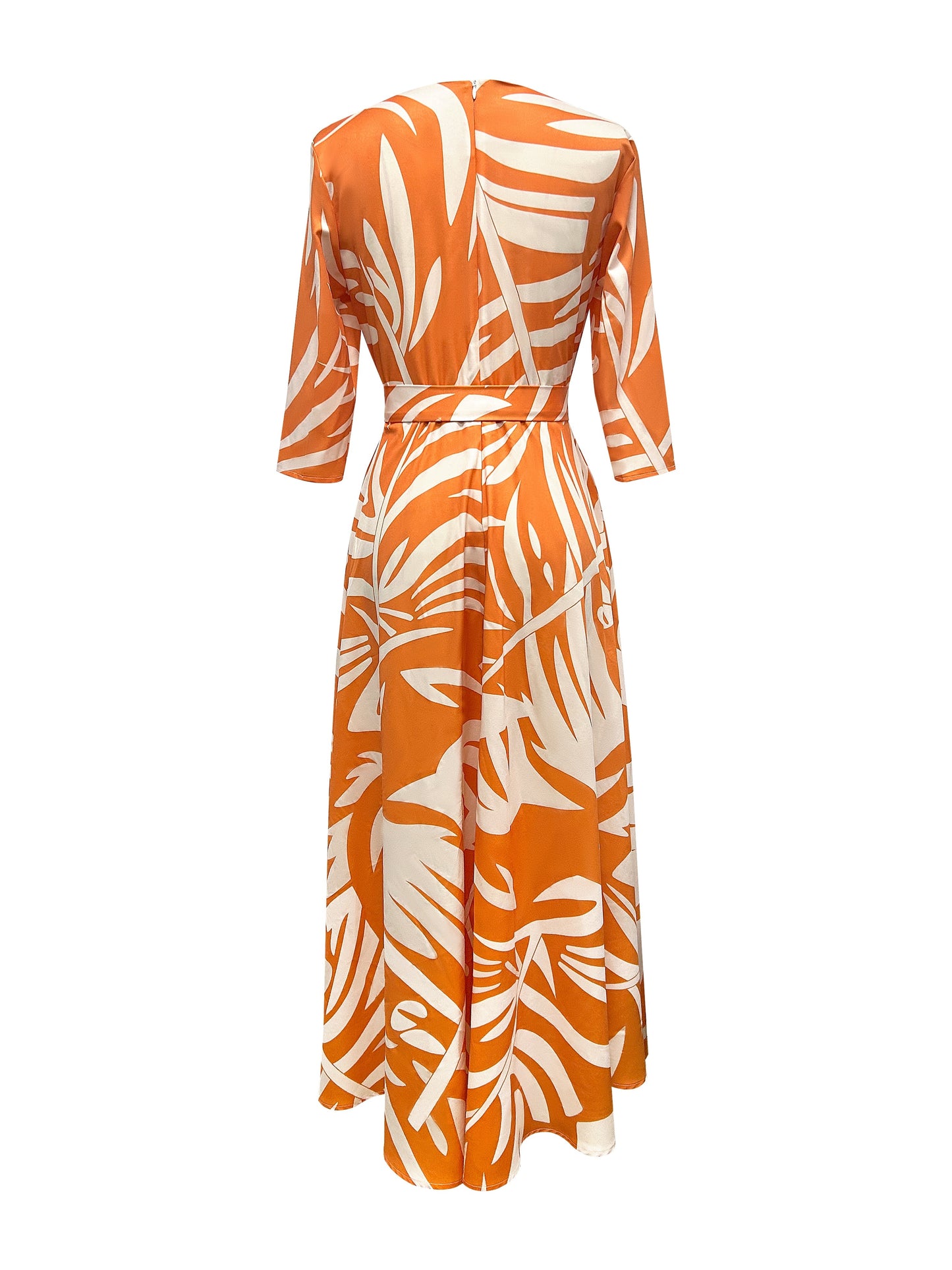 Artemis Crew Neck Belted Dress