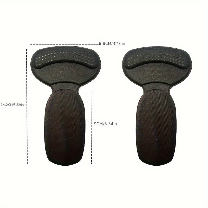 Durable Adjustable Heel Pads with Anti-Slip Stabilizers