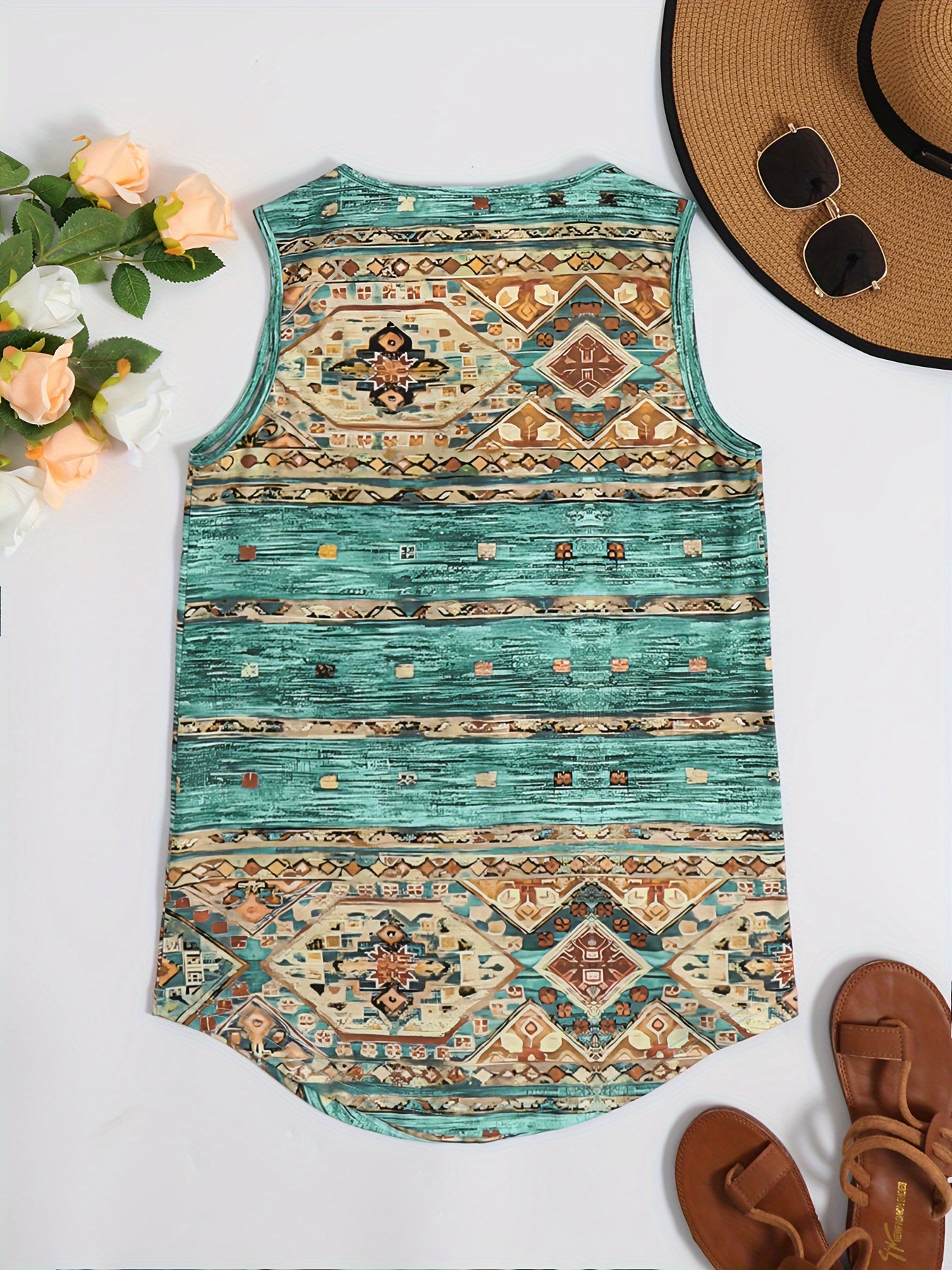 Madelyn2 V-Neck Tank Top