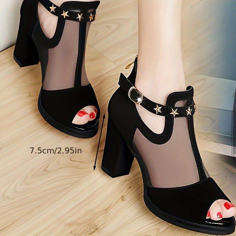 Austin8 Peep-Toe Sandals