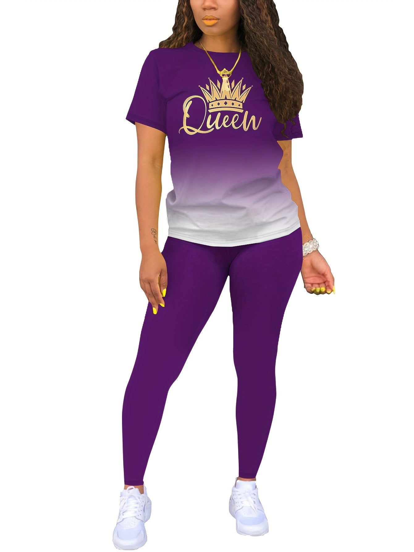 Queen Crown, Gradient Activewear