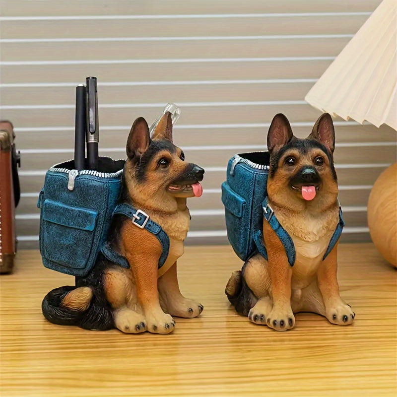 German Shepherd Dog Pen Holder