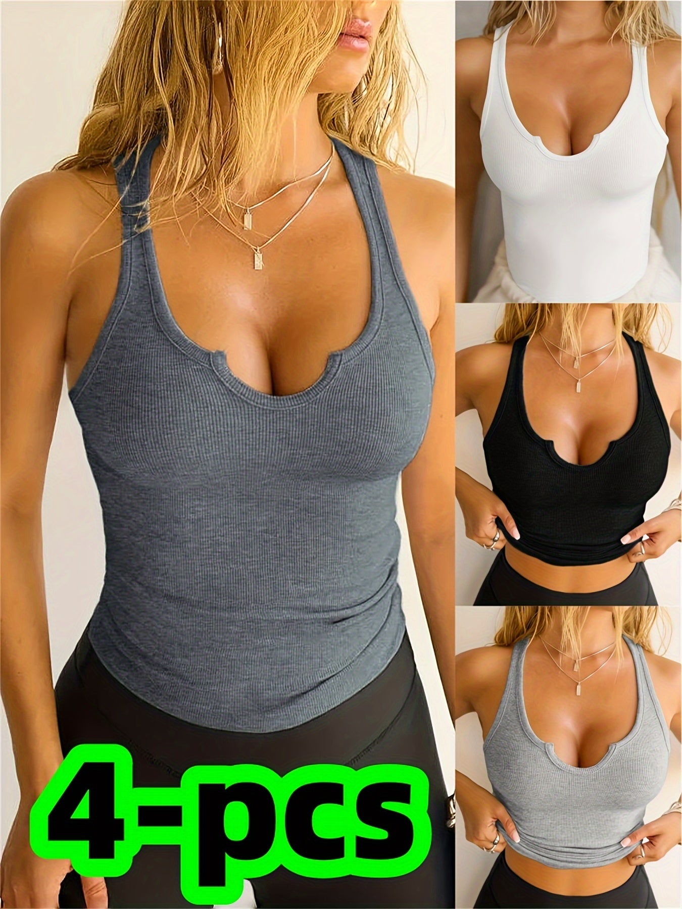 4pcs Thekla2 Tank Tops