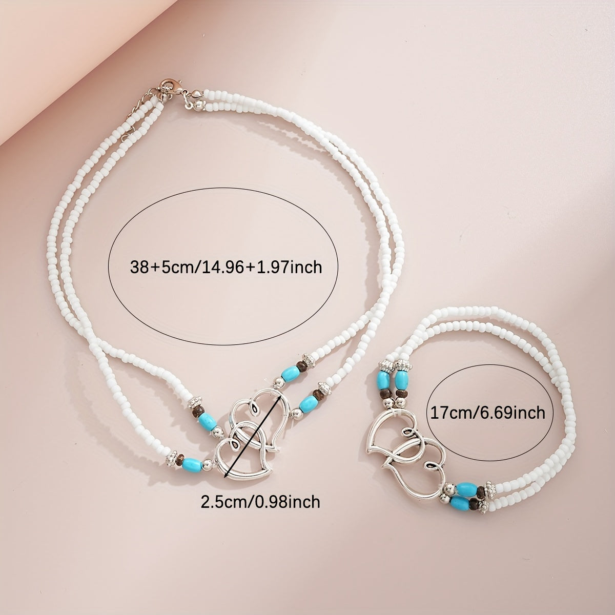 Genesis Necklace and Bracelet Set,