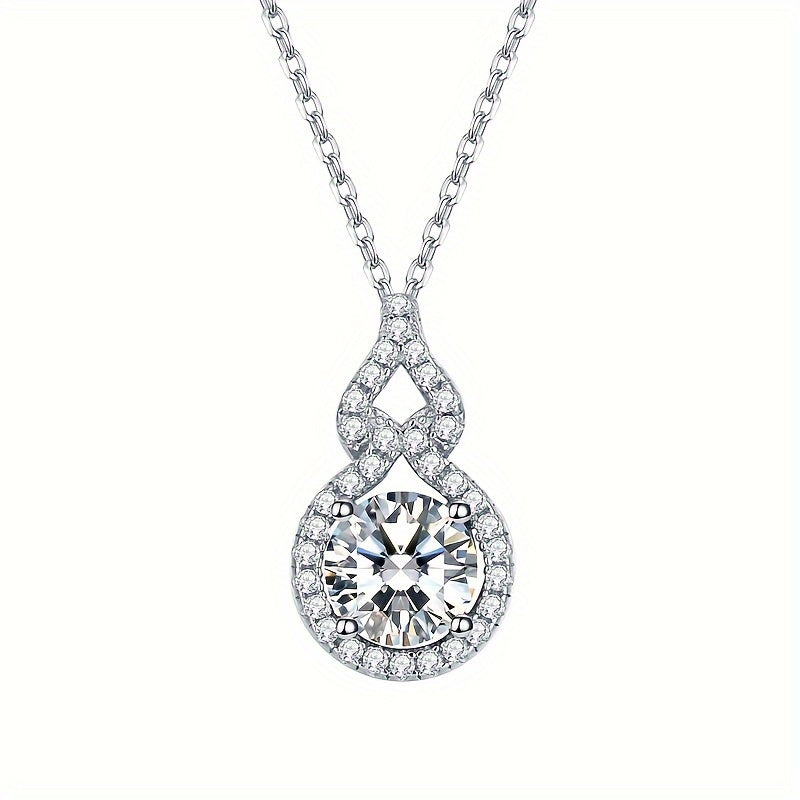Addison 3-carat Moissanite Necklace