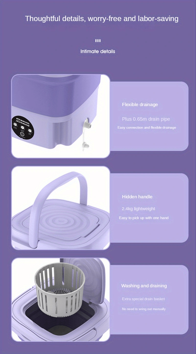 Portable Folding Washing Machine