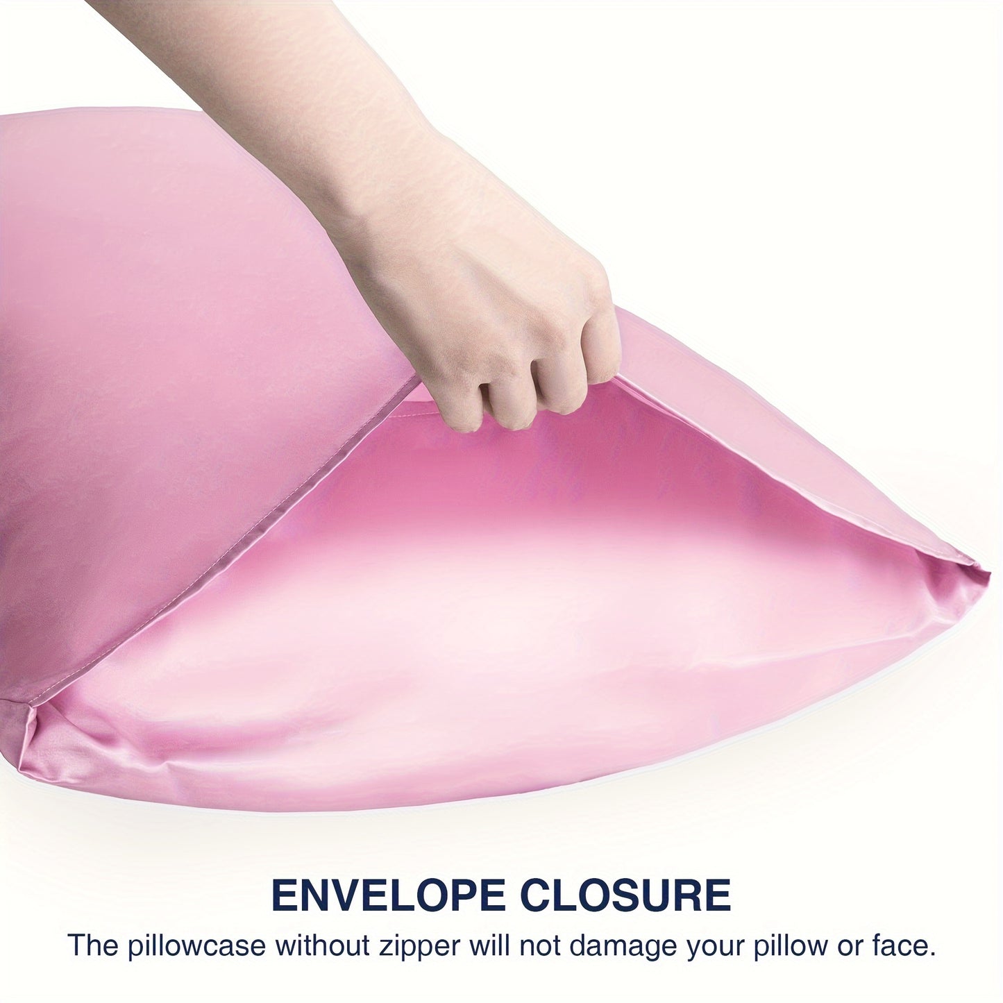 Luxurious Soft 1pc Satin Pillowcase
