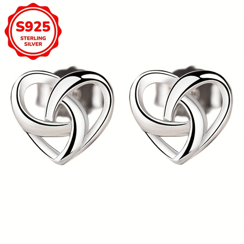 Leilani Heart-shaped Infinite Earrings