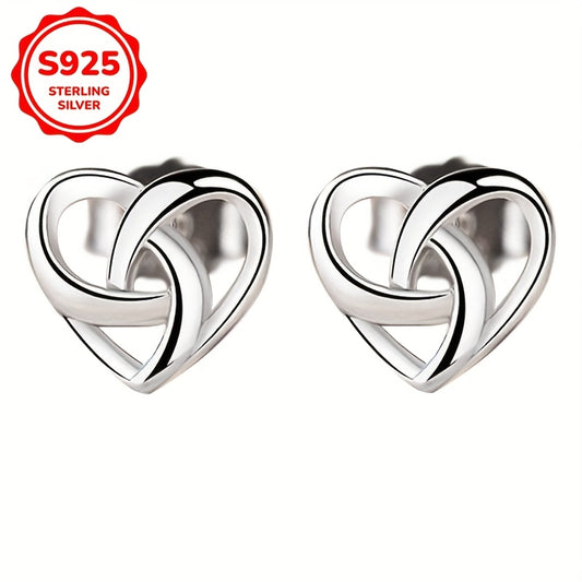 Leilani Heart-shaped Infinite Earrings