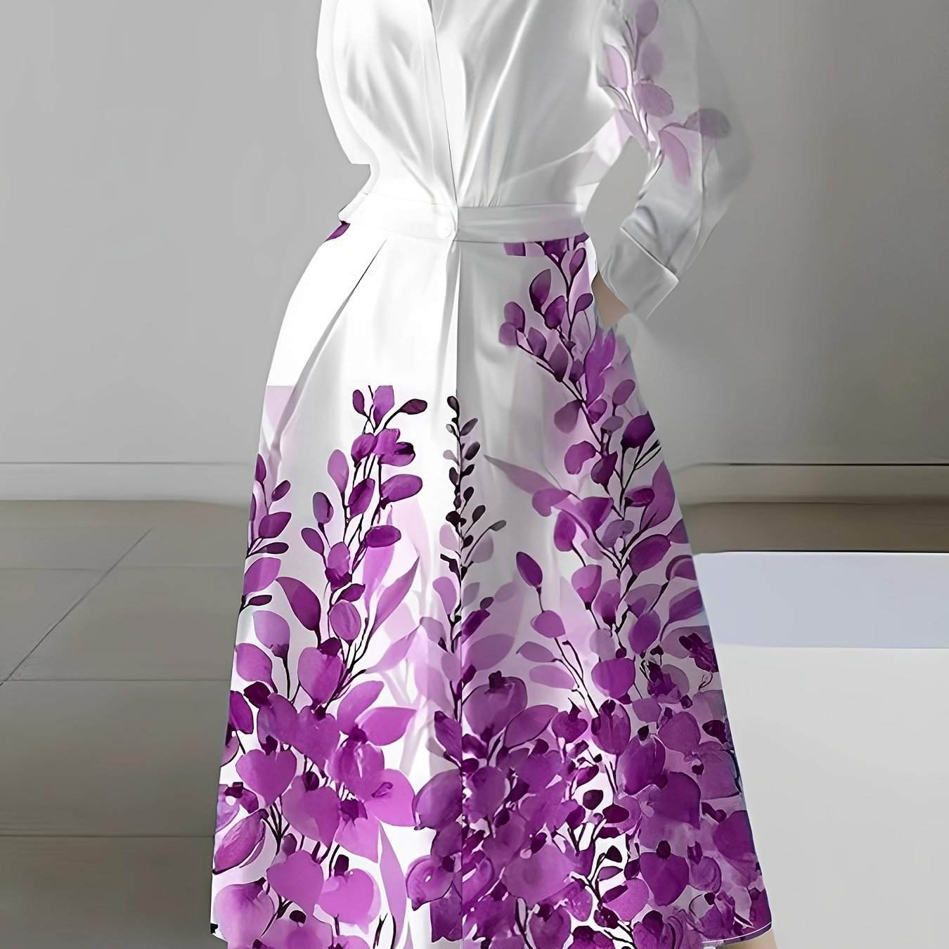 Ourania Printed Dress