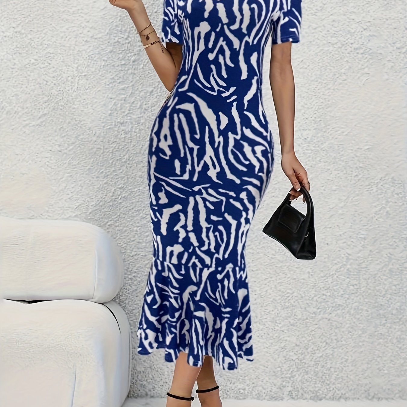Kassiani Leopard Print Summer Dress