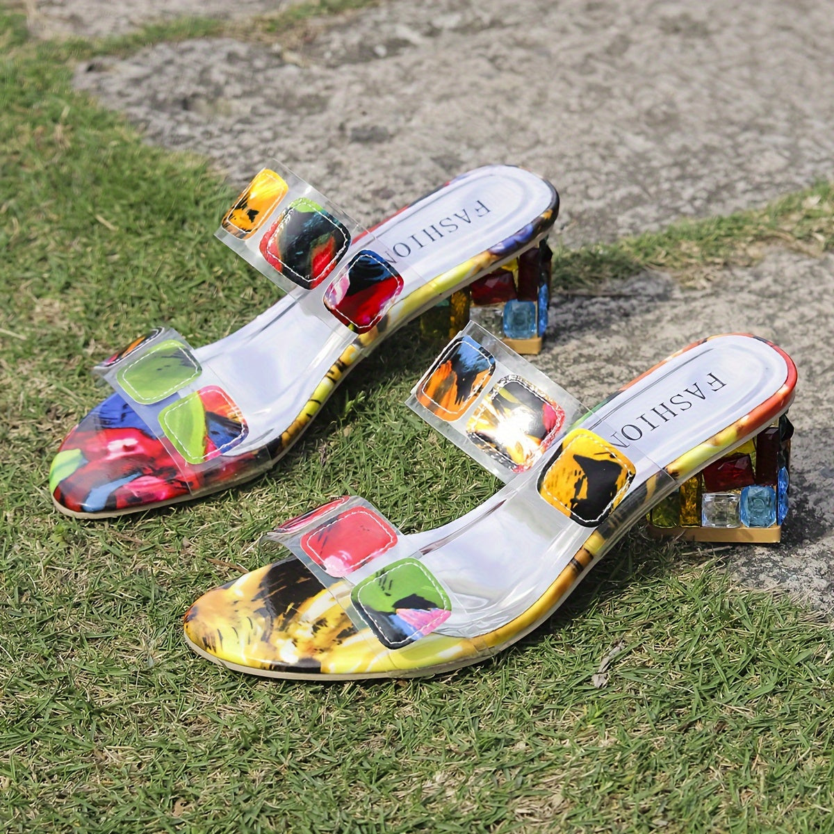 Lili3 Rhinestone Sandals