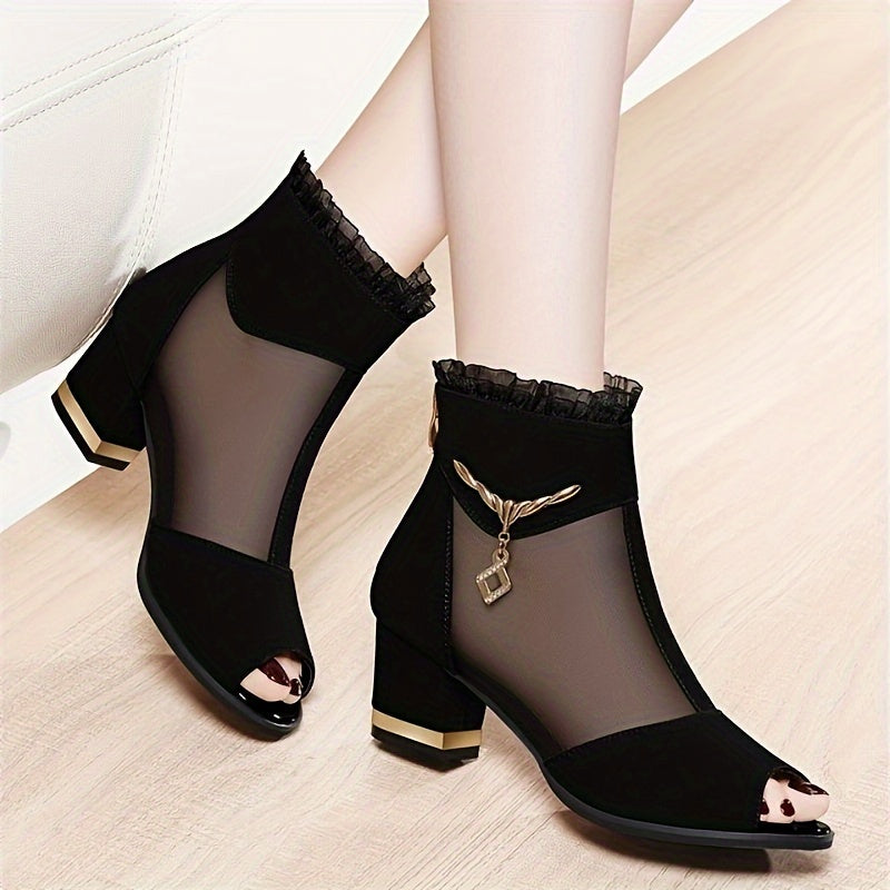 Austin9 Chunky Heel Sandals