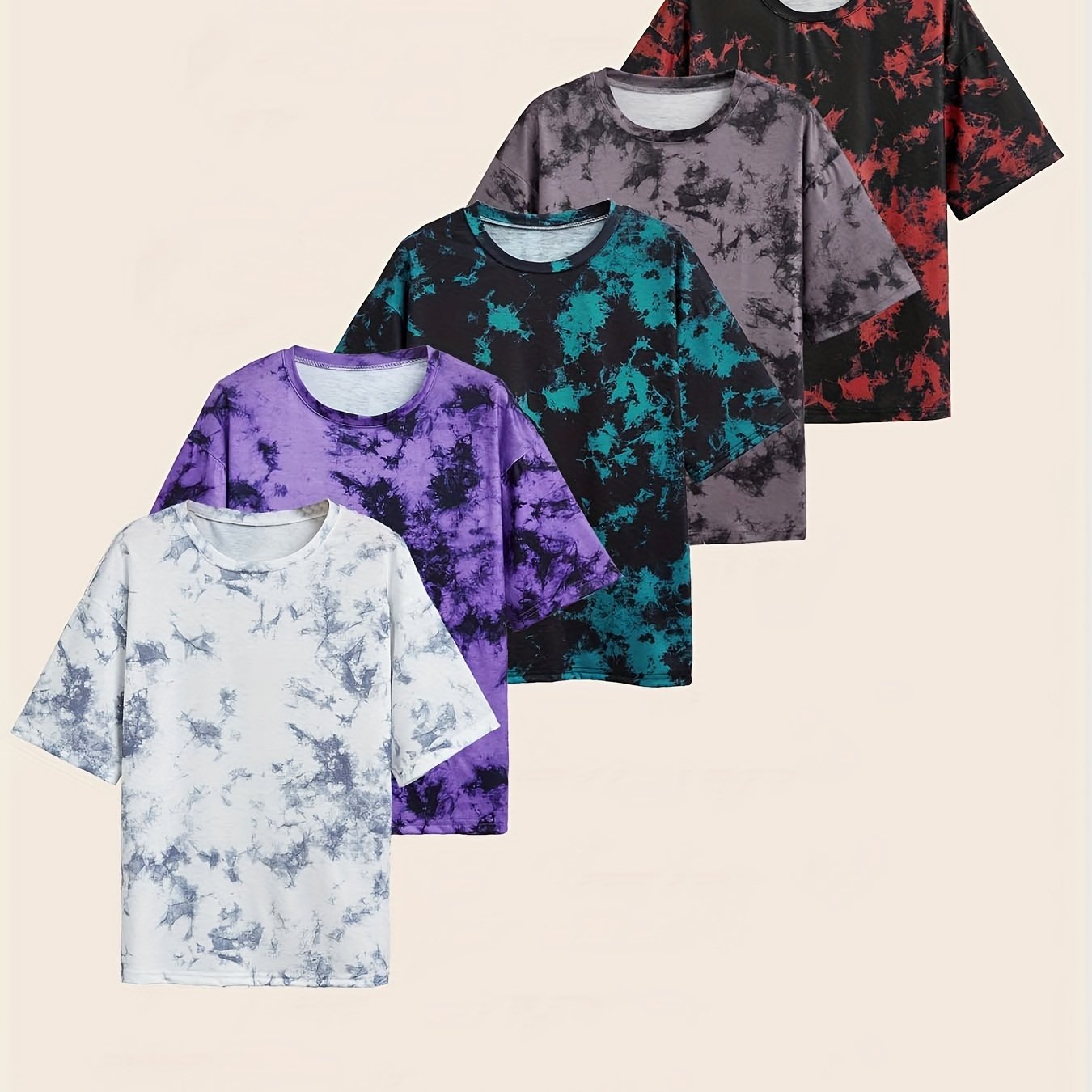 Sotiria Casual Short Sleeve Five-piece Set