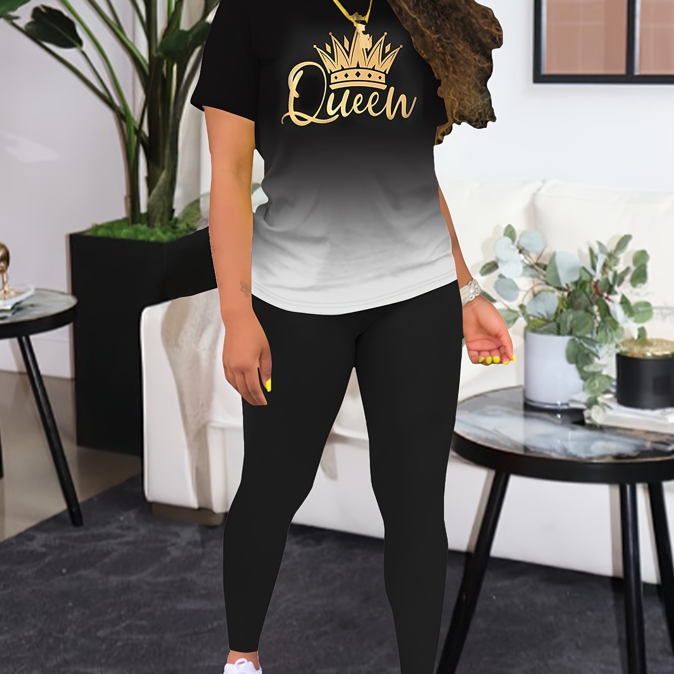 Queen Crown, Gradient Activewear