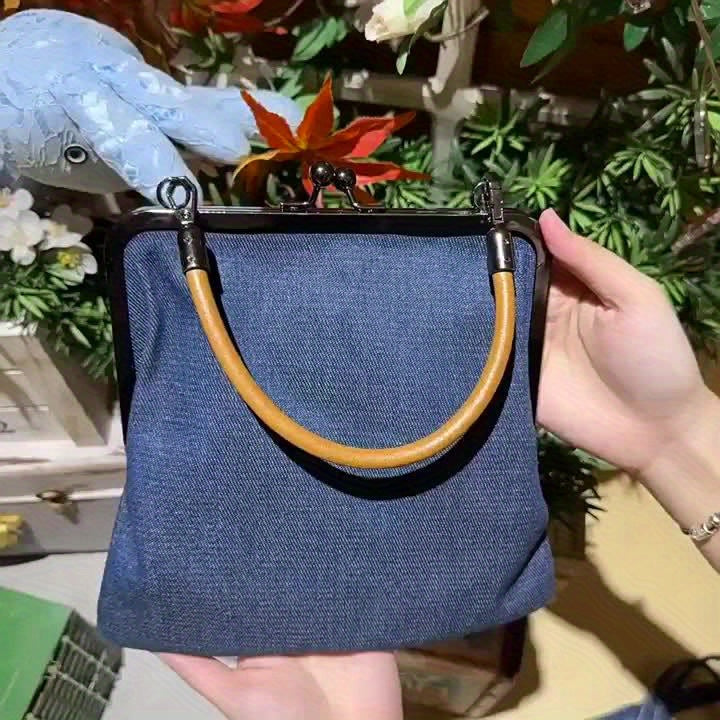 Kehlani Denim Crossbody Bag