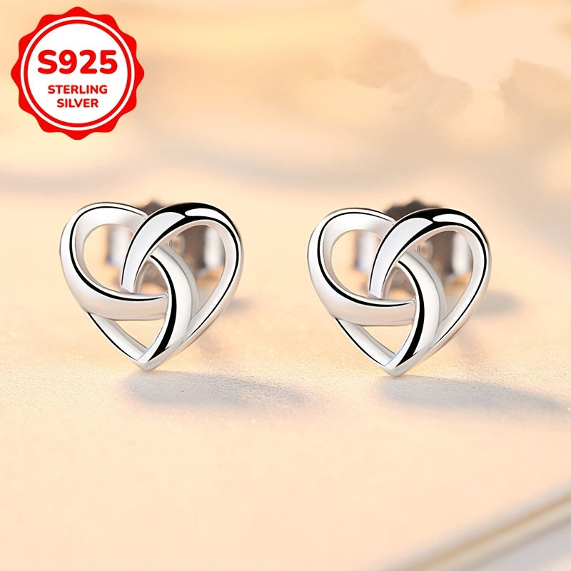 Leilani Heart-shaped Infinite Earrings