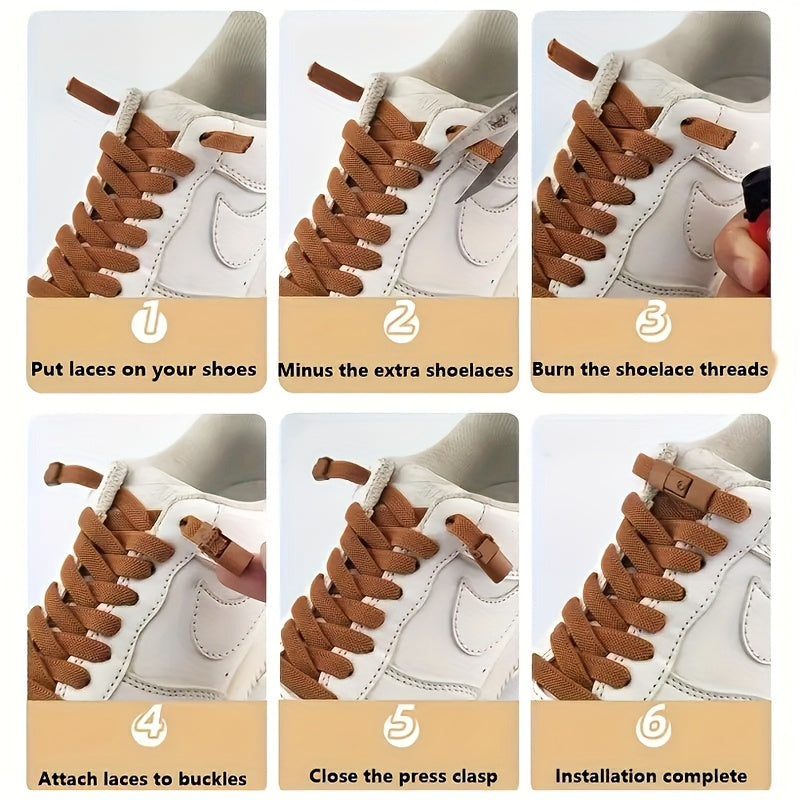 Elastic No-Tie Laces