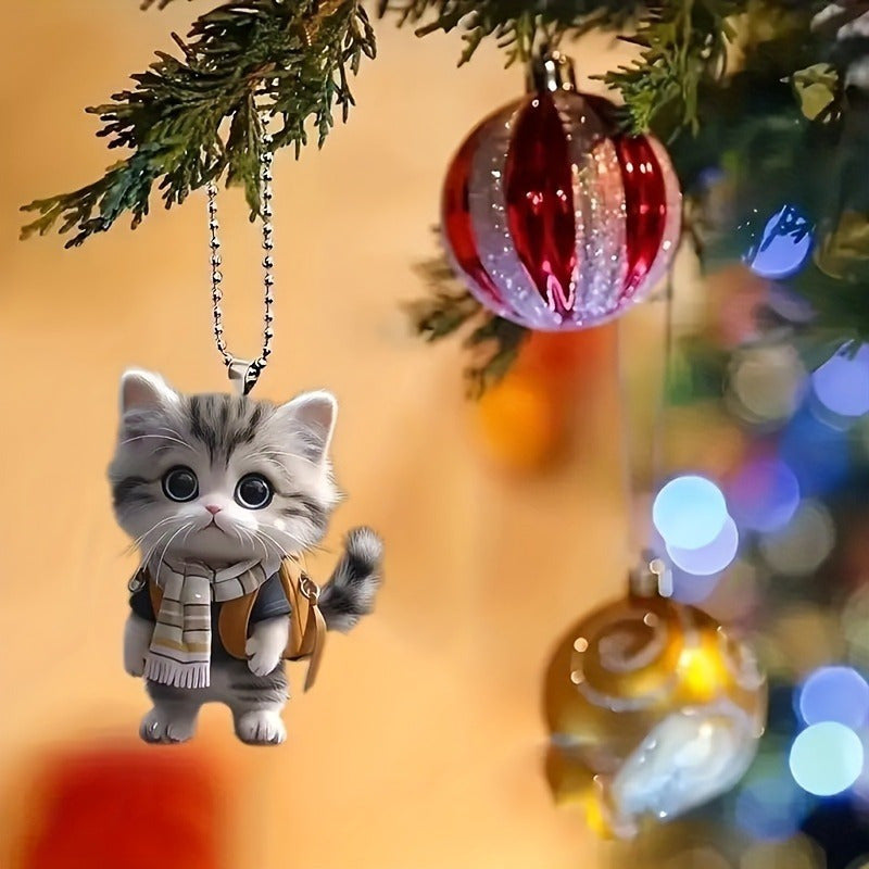 Cat Pendant Hanging Ornament